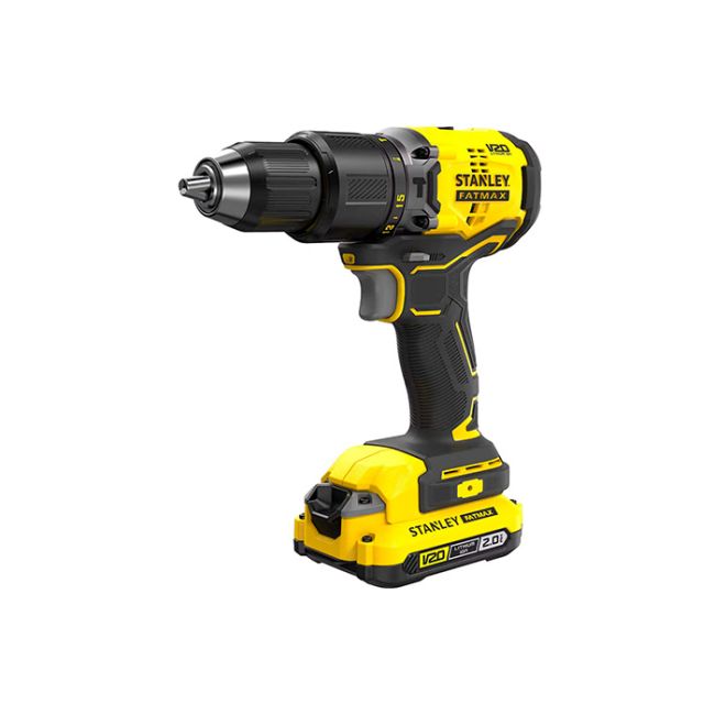 Дриль-шурупокрут ударний безщітковий акумуляторний STANLEY FATMAX SFMCD715D2K