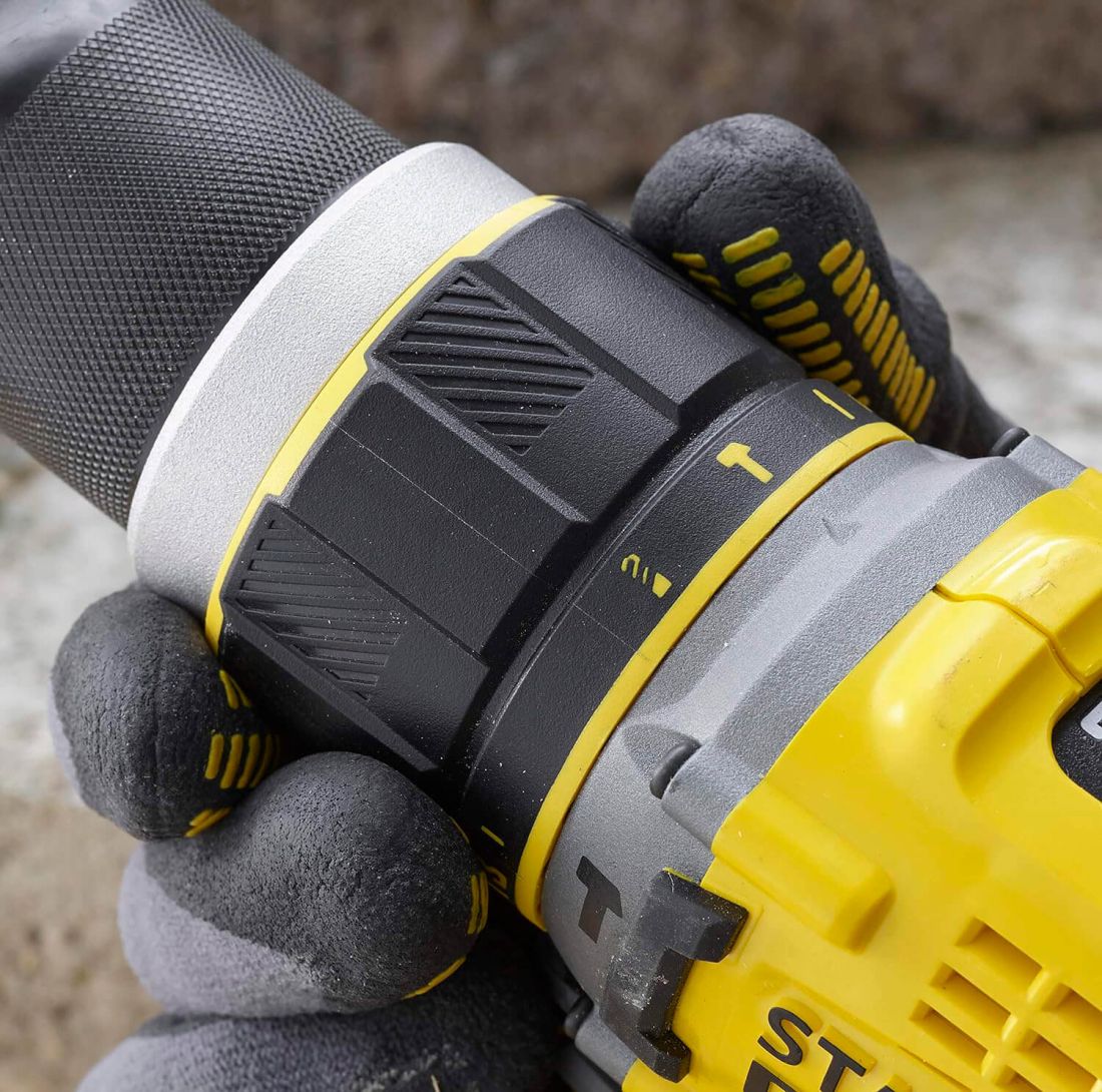 Дриль-шурупокрут ударний акумуляторний безщітковий STANLEY FATMAX SFMCD721D2K