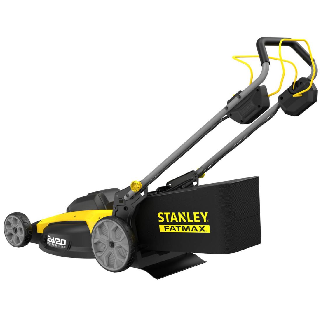 Газонокосарка самохідна акумуляторна безщіткова STANLEY FATMAX SFMCMWS251M+SFMCBL7M1