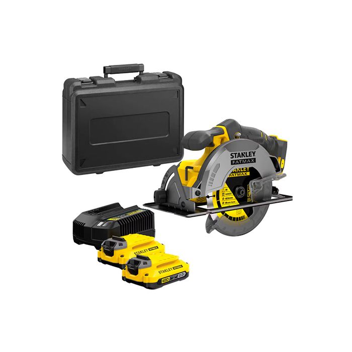 Пила циркулярна акумуляторна STANLEY FATMAX SFMCS550M2K