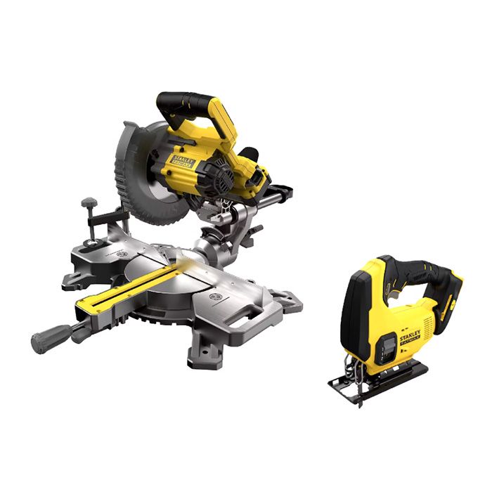 Пила торцювальна акумуляторна STANLEY FATMAX SFMCS701M1+SFMCS600B
