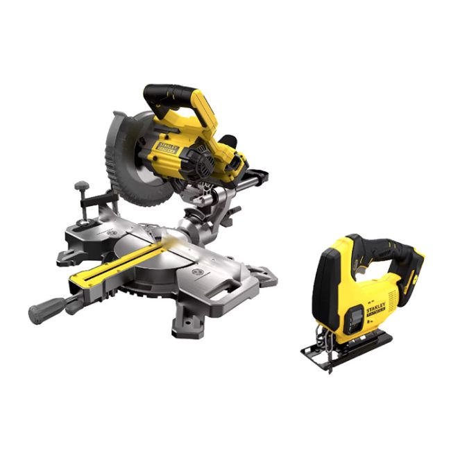 Пила торцювальна акумуляторна STANLEY FATMAX SFMCS701M1+SFMCS600B
