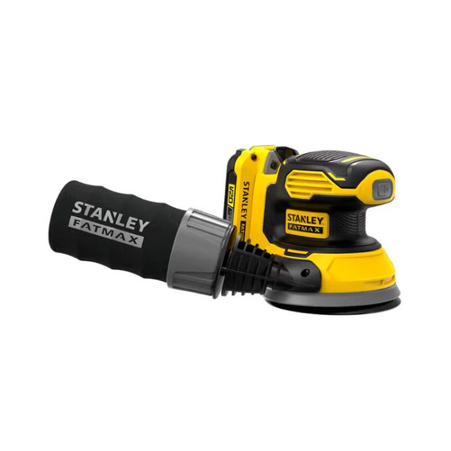 Шліфмашина ексцентрикова акумуляторна безщіткова STANLEY FATMAX SFMCW220D1S