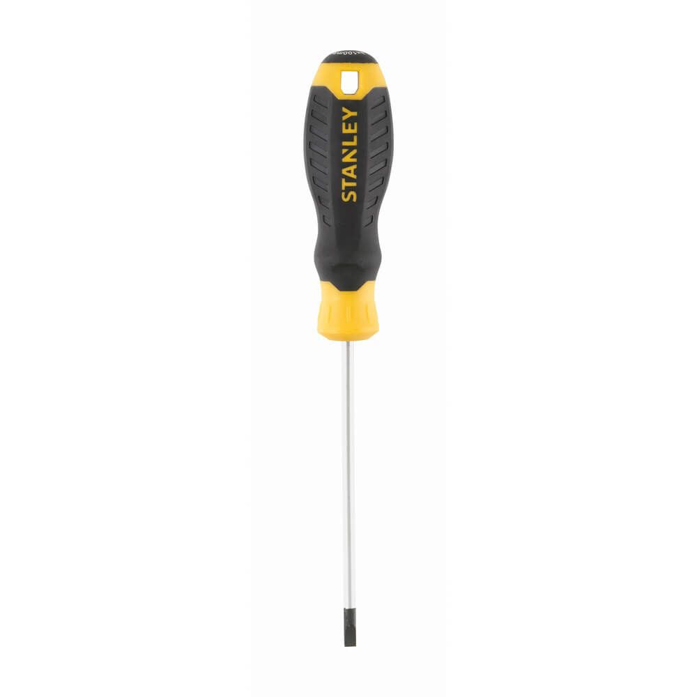 Викрутка Cushion Grip довжиною 100 мм з паралельним жалом під шліц SL 4.0 STANLEY STHT16195-0