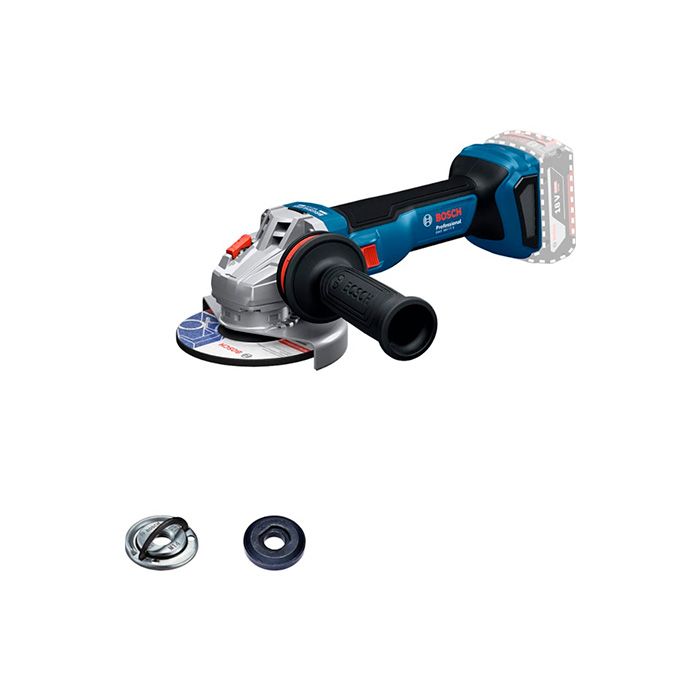 Акумуляторна кутова шліфувальна машина Bosch GWS 18V-11 S Professional (без АКБ і ЗП) (06019N4000)