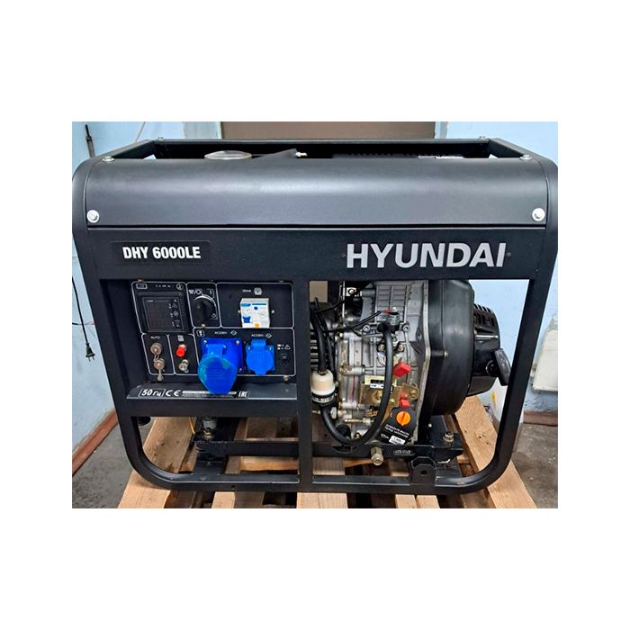 Генератор дизельний Hyundai DHY 6000LE (DHY6000LE)