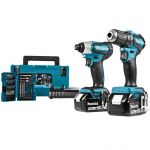 Набор аккумуляторного инструмента Makita DLX2220JX2 (DLX2220JX2)