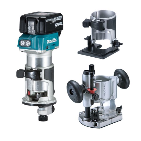 Аккумуляторный фрезер Makita DRT50RTJX2 (DRT50RTJX2)