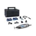 Багатофункціональний інструмент Dremel 4250 Platinum+ з 6 насадками та 128 аксесуарами, у кейсі (F0134250JS)