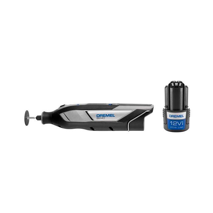 Акумуляторний мультиінструмент Dremel 8240-3/45 з акб 12V 2.0 Ah, з/п GAL 12V-20, насадками і аксесуарами, в сумці (F0138240JF)