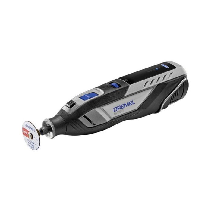 Акумуляторний мультиінструмент Dremel 8250-5 з акб 12V 2.0 Ah, з/п GAL 12V-20 і аксесуарами, в сумці (F0138250JA)