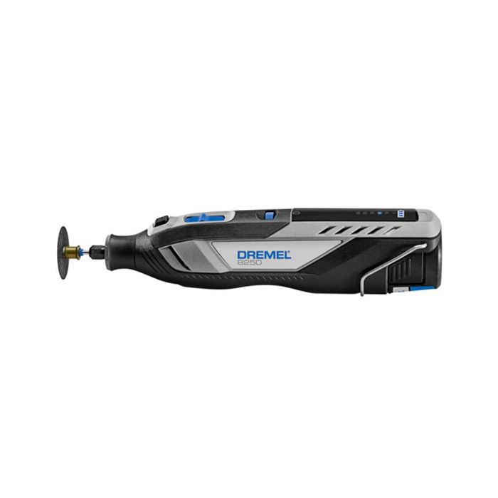 Акумуляторний мультиінструмент Dremel 8250-5 з акб 12V 2.0 Ah, з/п GAL 12V-20 і аксесуарами, в сумці (F0138250JA)