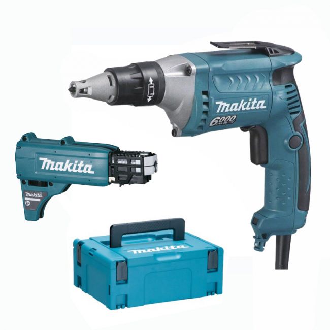 Мережевий шуруповерт для гіпсокартону Makita FS6300JX2 (FS6300JX2)