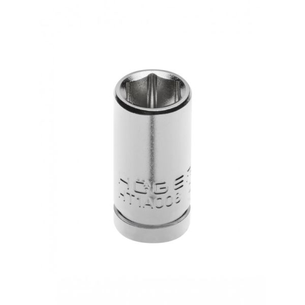 HOEGERT Головка торцева шестигранна 1/4 ", 14 мм, CrV (HT1A014)