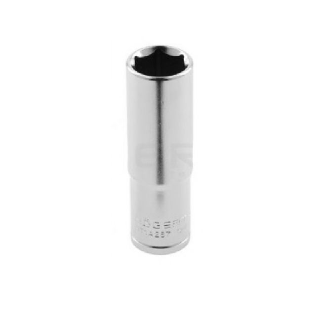 HOEGERT Головка шестигранна 3/8 ", 16 мм, довга, CrV (HT1A166)