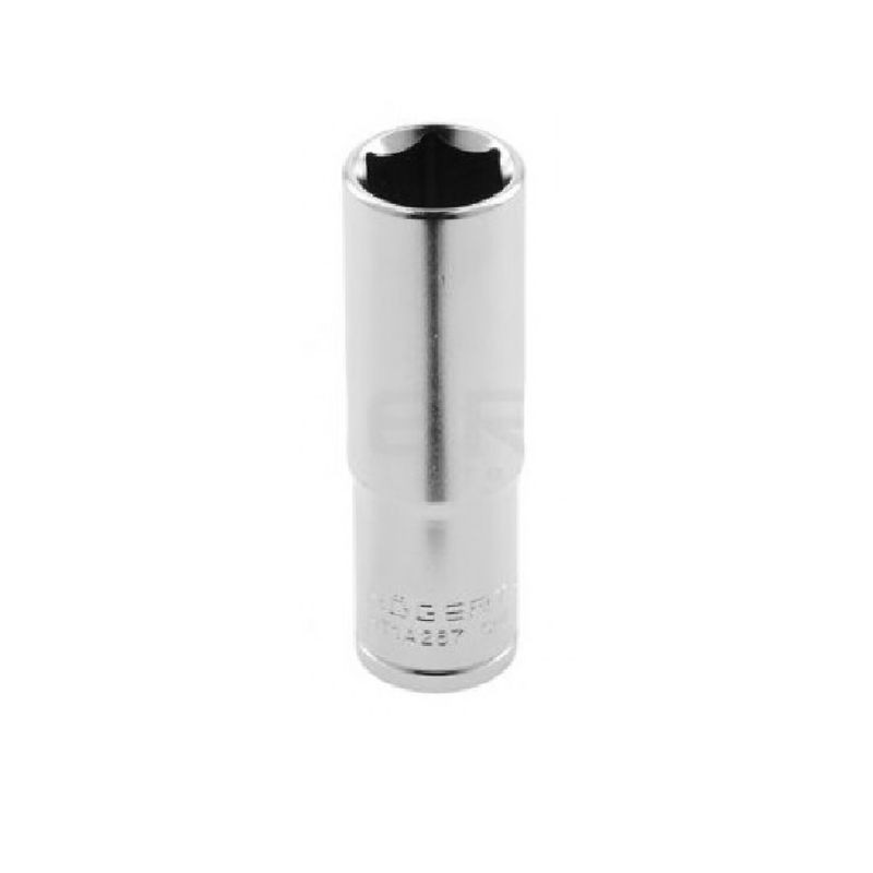 HOEGERT Головка шестигранна 3/8 ", 19 мм, довга, CrV (HT1A169)