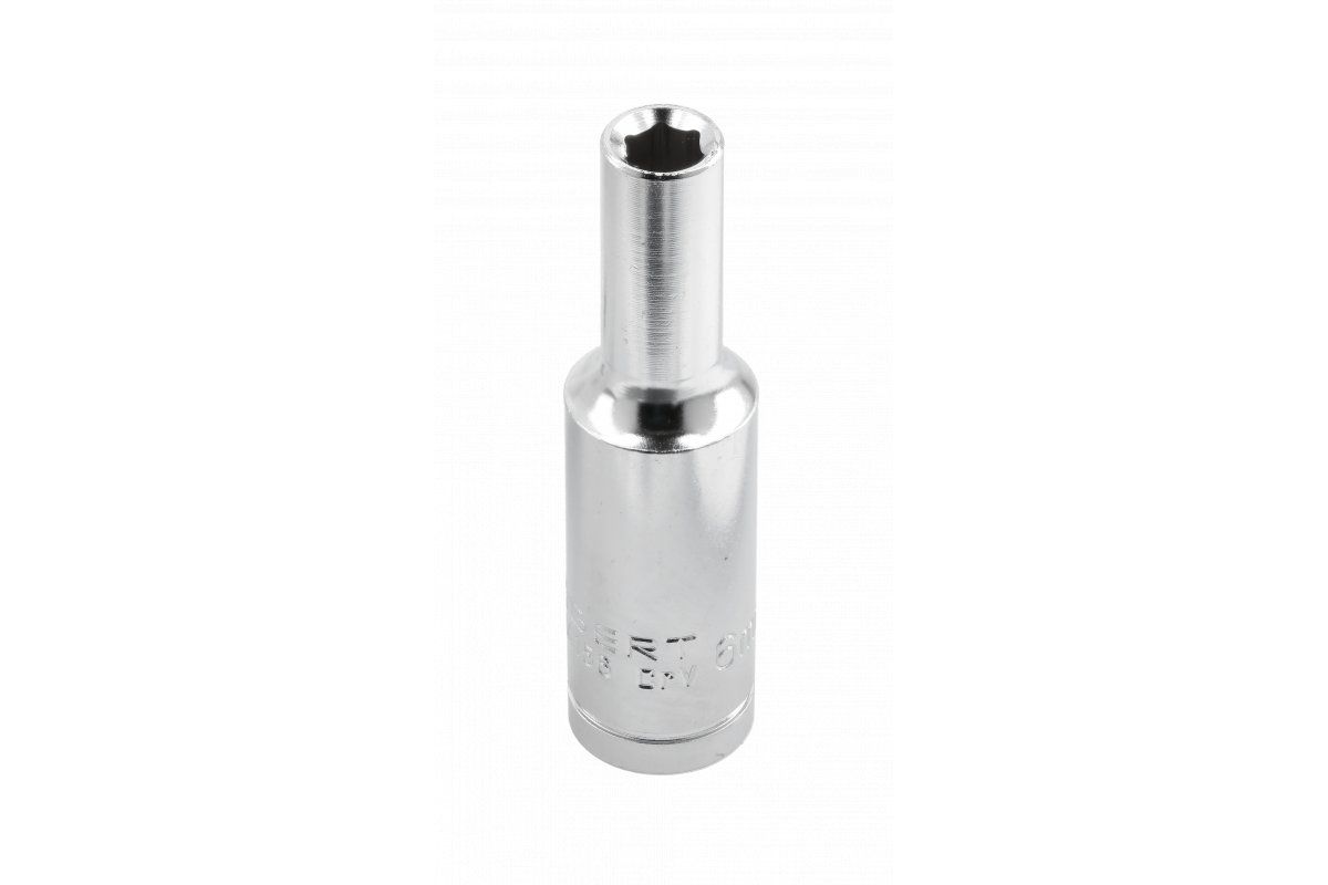HOEGERT Головка шестигранна , 3/8 ", 20 мм, довга, CrV (HT1A170)