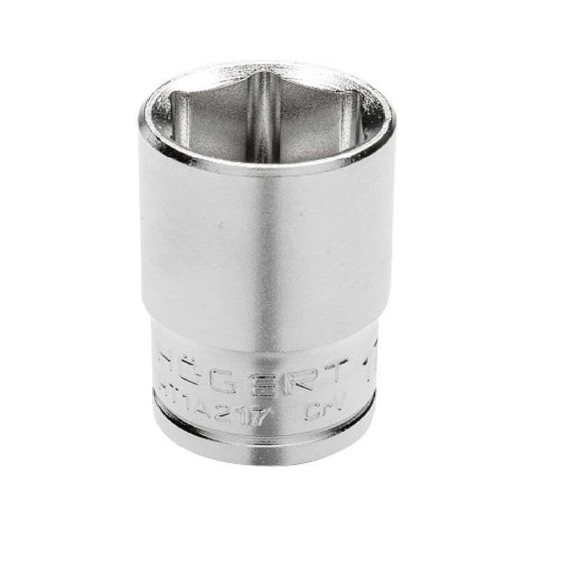 HOEGERT Головка торцева шестигранна 1/2 ", 10 мм, CrV (HT1A210)