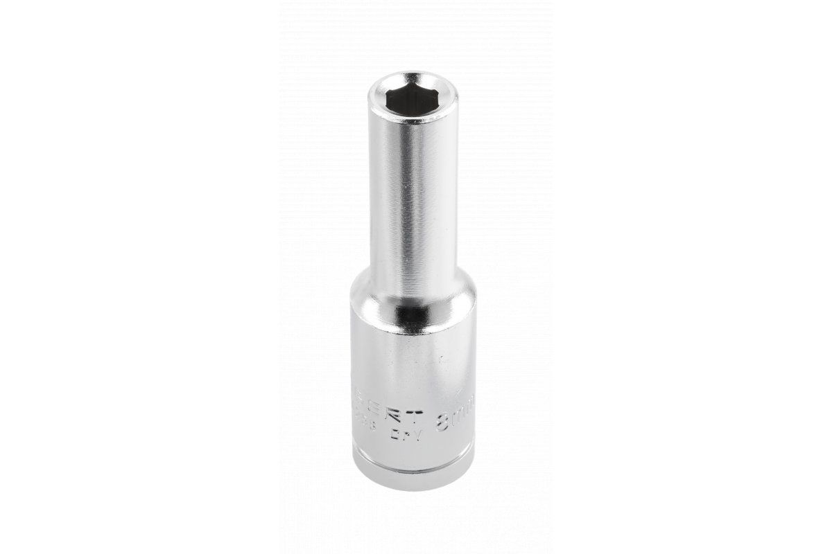 HOEGERT Головка торцева шестигранна 1/2 ", 24 мм, глибока, CrV (HT1A274)