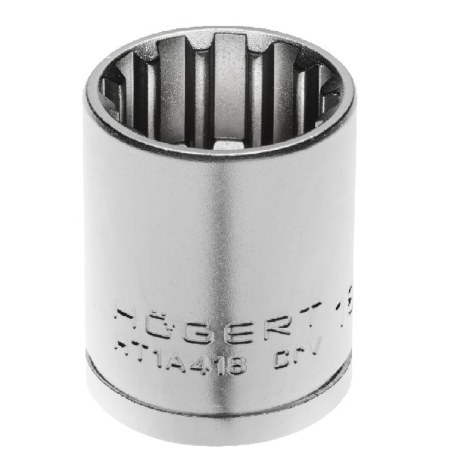HOEGERT Головка торцева spline 1/2", 27 мм, CrV (HT1A427)