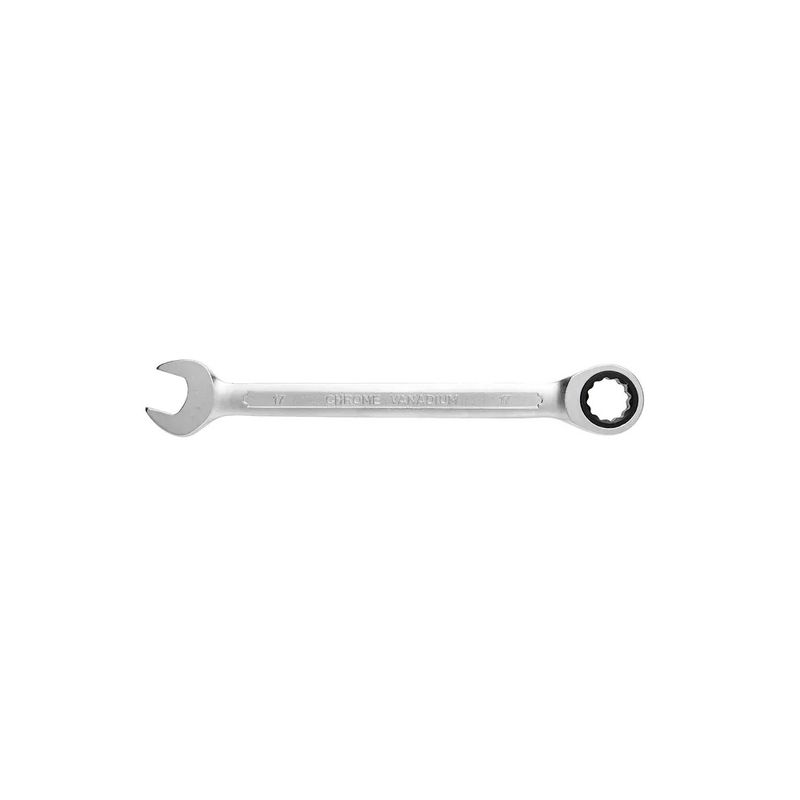 HOEGERT Ключ комбінований із тріскачкою CrV 13 мм, 72T (HT1R013)