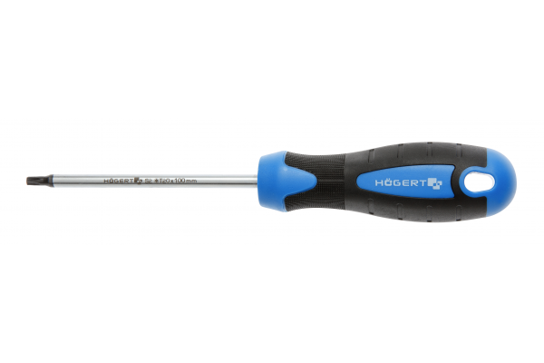 HOEGERT Викрутка Torx T8, 75 мм, сталь S2 (HT1S051)