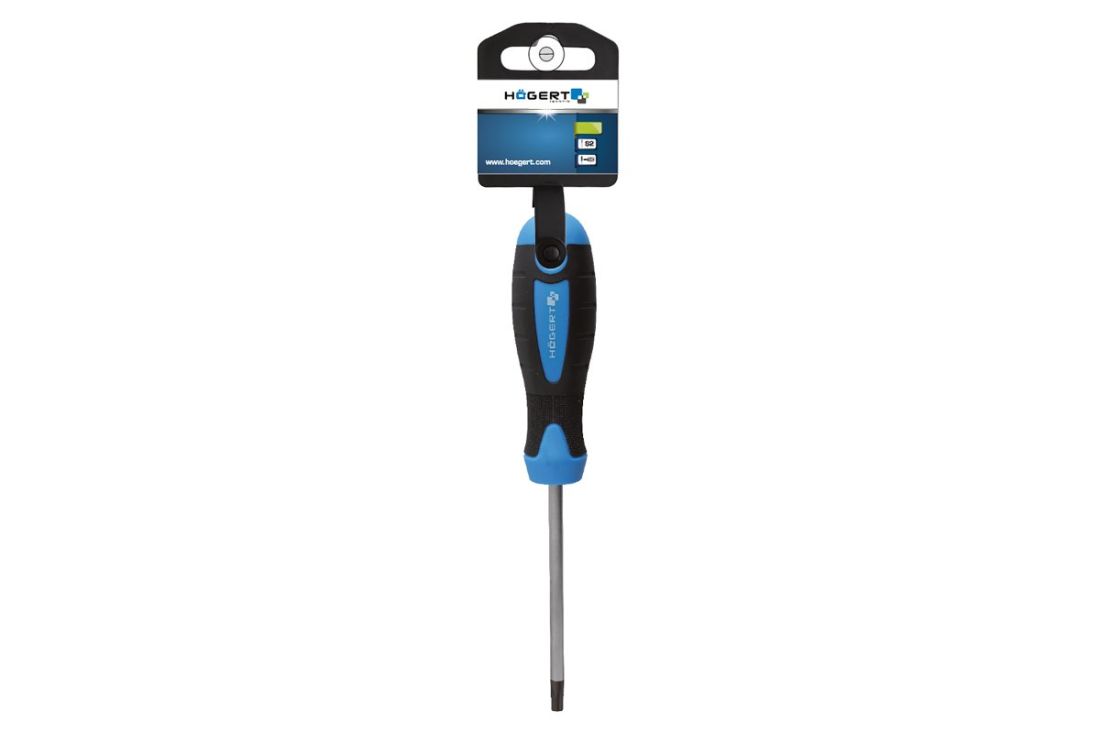 HOEGERT Викрутка Torx T40, 100 мм, сталь S2 (HT1S059)