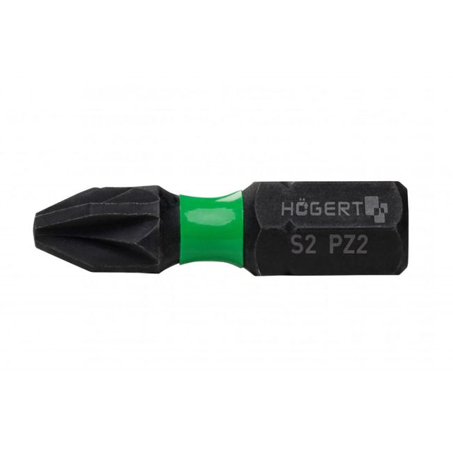 HOEGERT Біти ударні 20 шт PZ2 25 мм (HT1S700)