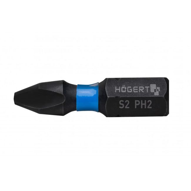 HOEGERT Біти ударні 20 шт,PH2 25 мм (HT1S701)