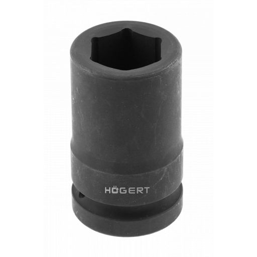 HOEGERT Головка торцева ударна шестигранна 1", 30 мм, глибока, CrMo (HT4R221)