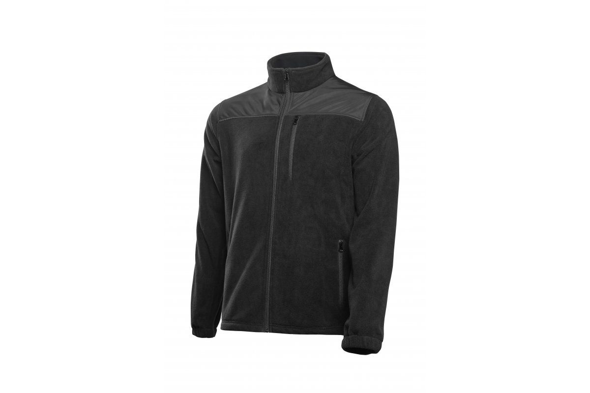 HOEGERT Світшот EZRA флісовий з OXFORD чорний 3XL (58) (HT5K906-3XL)