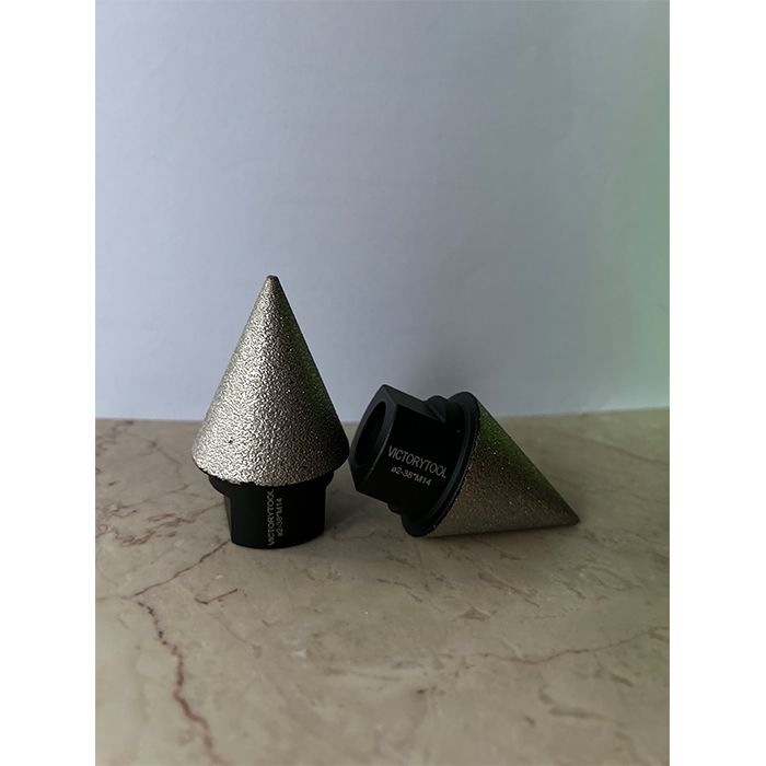 Фреза конусна VICTORYTOOL 2-38 мм алмазна М14 (23814K)