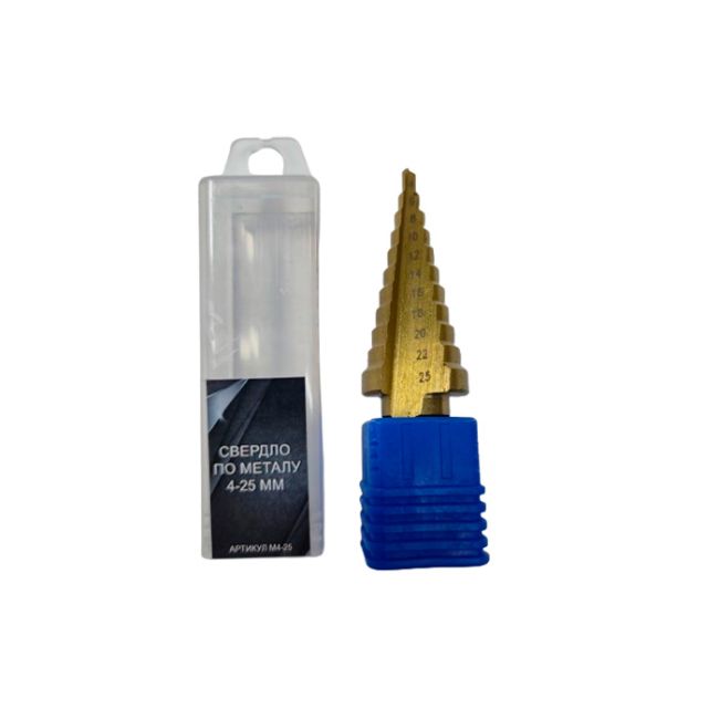 Свердло ступеневе VICTORYTOOL HSS 4-25 мм (М4-25)