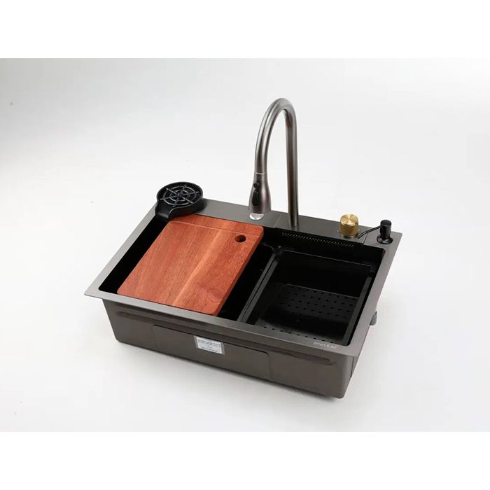 Кухонна мийка Smart & Art R001 6845BL (R001-6845BL)