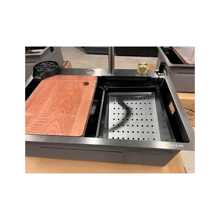 Кухонна мийка Smart & Art R001 6845BL (R001-6845BL)