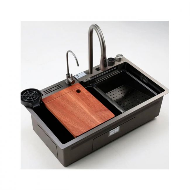 Кухонна мийка Smart & Art R003 7545BL (R003-7545BL)