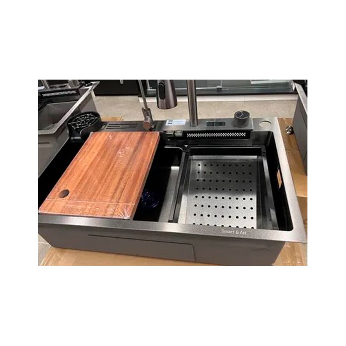 Кухонна мийка Smart & Art R004 6845BL (R004-6845BL)